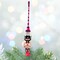 Christina's World 16.0 Inch Glass Fantasy Fright Finial Halloween Tree Topper , Halloween Decor Halloween Topper Bat